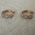 Earrings 66dias .600ctw 14krg 