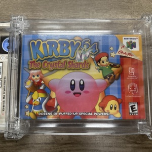 KIRBY- THE CRYSTAL SHARDS. GRADED 9.0 WATA CERTIFIED