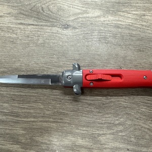 TACKNIVES CNC 11" ITALIAN STILETTO OTF RED