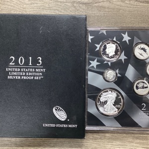 UNITED STATES MINT 2013 LIMITED EDITION SILVER PROOF SET