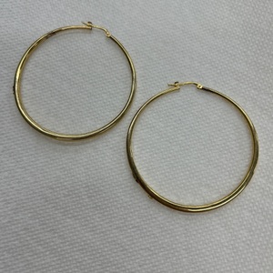 ROBERTO COIN HOOP EARRINGS 18K YELLOW GOLD