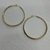 ROBERTO COIN HOOP EARRINGS 18K YELLOW GOLD