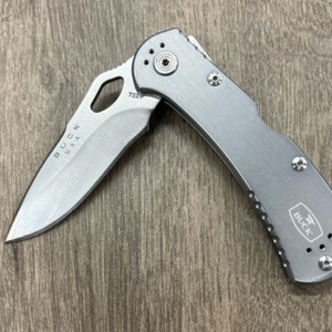 Buck 722+ Folding Knife Gray