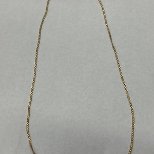 18K YELLOW GOLD 24" BISMARK CHAIN 5.7 GRAM
