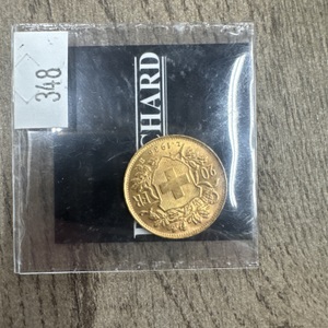 Helvetia 20FR 1935 Gold Coin