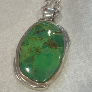 Stone Necklace S925 63.4g 