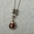 Ladybug Necklace 14kyg 1.5g 