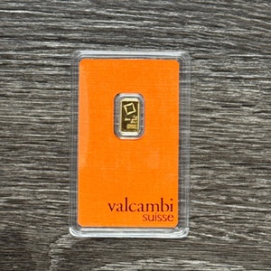 Valcambi 1 Gram Gold Bar