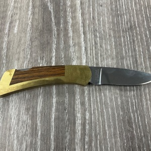 GERBER 97223 PORTLAND POCKET KNIFE WITH LEATHER SHEATH
