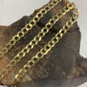 14K Yellow Gold Curb Chain 24" Necklace 30.5gr 