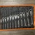 FLEX HEAD RATCHETING 12PC WRENCH SET IN ROLL UP CASE 8-19