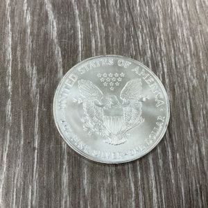 SILVER EAGLE 1 OZ SILVER ROUND SPOT +$3