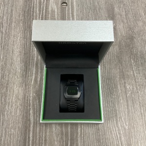 HAMILTON PSR MATRIX DIGITAL WATCH WITH BOX