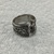 10K WG Black Diamond Ring Size 10.25 15.6Gr 