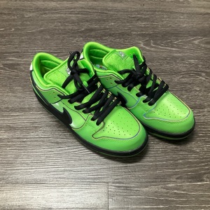 NIKE SB DUNK LOW PRO QS POWERPUFF GIRLS BUTERCUP SZ: 7 / 8.5  FZ8319 300