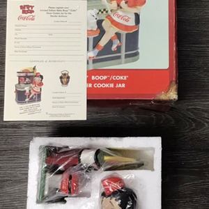 Betty Boop/Coke Diner Cookie Jar 