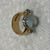 Stone Lds Rg 2dias .20ctw 18kyg Size 5.5