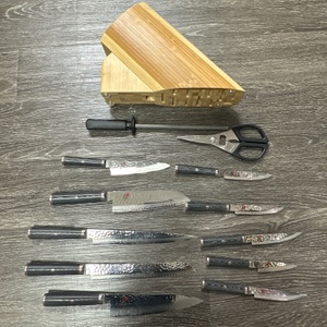 MIYABI MIZU SG2 13 PIECE KITCHEN KNIFE BLOCK SET