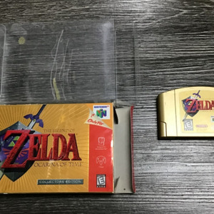 NINTENDO 64 ZELDA OCARINA OF TIME IN BOX