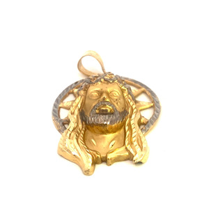 Jesus Pendant 14kyg 17.2g 
