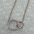 Necklace 23dias .23ctw 14k2t 2.4 gr