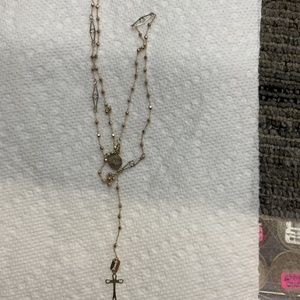 Yellow Gold 14kt Rosary 3.0 GR Necklace