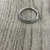 White Silver Band Ring 1.5g/0.925% 