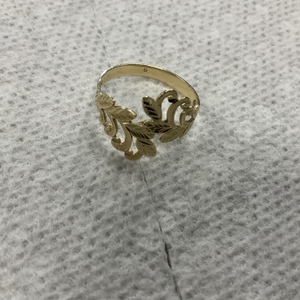Yellow Gold Band Ring Sz:9 2.4g/14kt 