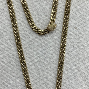 Yellow Gold Cuban Chain Sz:24 