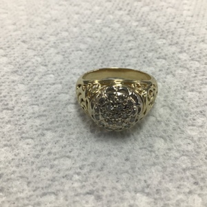 Gold 14kt Male Yellow 5.59dwt Ring Size 9