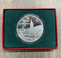 CHRISTMAS BLESSINGS SILVER ROUND