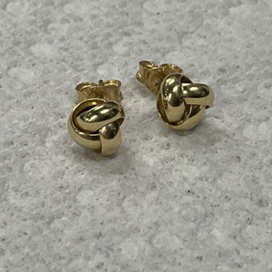 Yellow Gold Studs Earrings 0.7g/14kt 