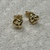 Yellow Gold Studs Earrings 0.7g/14kt 