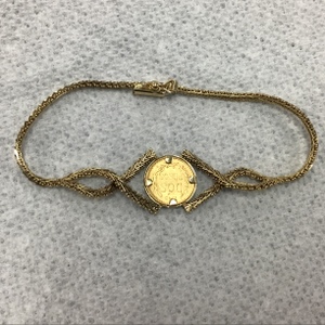 Dos Pesos Bracelet 8.5g/14kt 