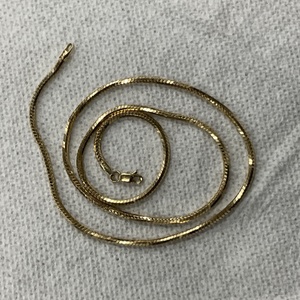 Yellow Gold Snake Chain Sz:20" 