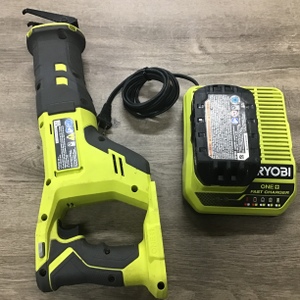 RYOBI 18V RECIP SAW W/ BATTERY & CHARGER