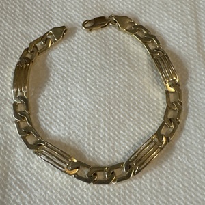 Male Yellow Gold Bracelet Bracelet 20.8g/14kt 