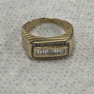 Yellow Gold Band Ring 9g/14kt - 