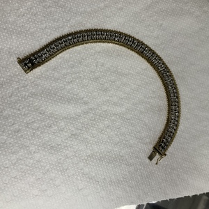 Gold 14kt 30.0gr Diamond Bracelet 