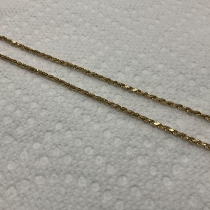 14K YG 24" Rope Chain 10.2Gr