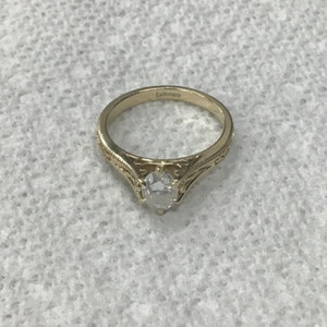 Yellow Gold Solitare Ring 3.4g/14kt 