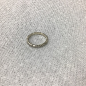 Yellow Silver Band Ring 1.8g/0.925% 