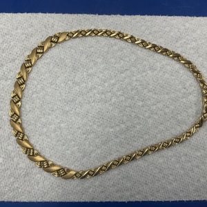 Yellow Gold Chain Necklace 18.1g/10kt 