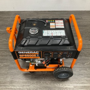GENERAC GP6500E GAS POWERED GENERATOR