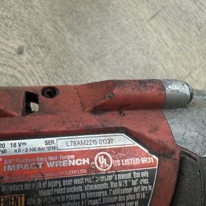 MILWAUKEE 18V 3/8" IMPACT