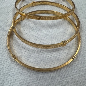 Yellow Gold Bangle Bracelet 51.9g/21kt 