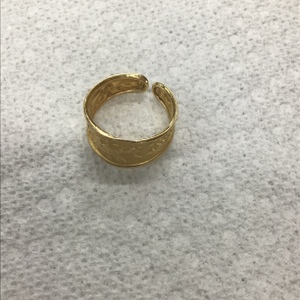 Yellow Gold Band Ring 4.1g/18kt 