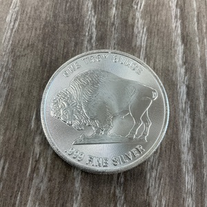 1OZ SILVER BUFFALO .999 ROUND SPOT +2