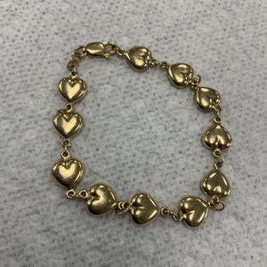 Gold Heart Bracelet 4g/14kt 