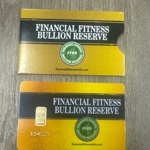 FINANCIAL FITNESS BULLION RESERVE 1 GRAM GOLD BAR